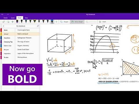 OneNote Tips: Learn how to draw