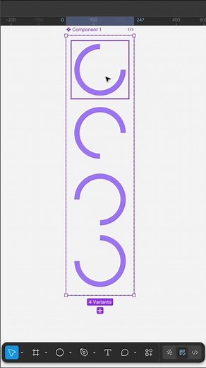 🔄 Create Loading Circle Animation in Figma | Step-by-Step Tutorial 🎨