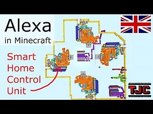 AMAZING REDSTONE: Alexa Smart Home in Minecraft [ENGLISH]