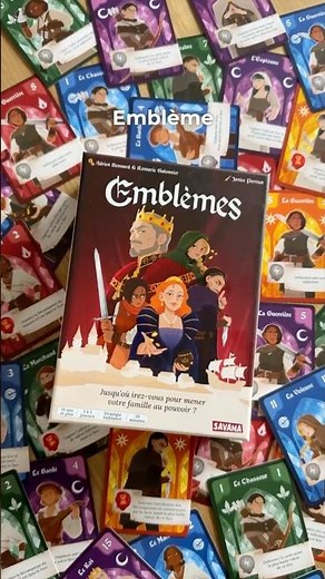 Emblem! The most devious board game of the year!