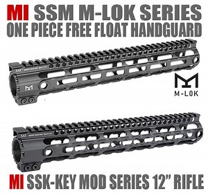 M-LOK Outselling KeyMod about 3 to 1
