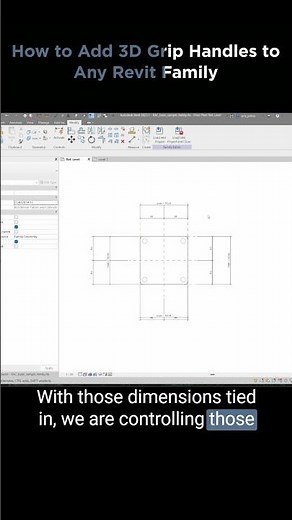 #Shorts How to Add 3d Grip Handles to any #Revit Family