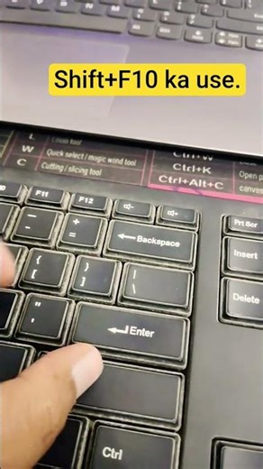 Shift + F10 Key Ka Use 😱 | Laptop Keyboard Secret Trick 2025