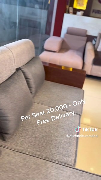 Premium Quality Wooden Sofa Available at $20,000 Per Seat
