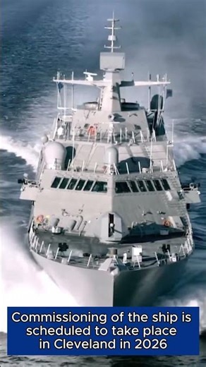 Future USS Cleveland delivered to Navy, city to host commissioning in 2026