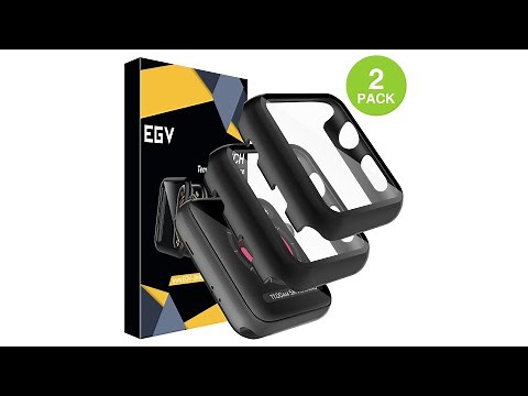 (English) EGV Apple Watch Case+Screen Protector Installation Video