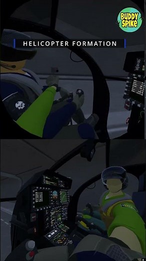 VTOL VR New Helicopter MOD AH-6 Formation