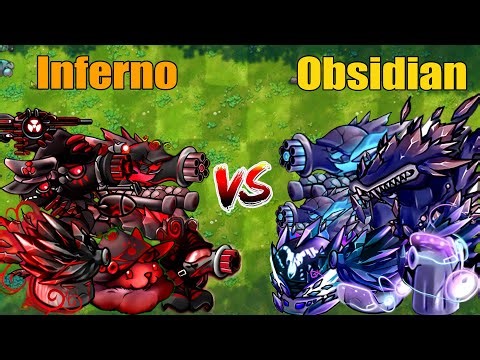 PVZ 1 Fusion 2.7 Challenge!! Team Inferno VS Team Obsidian VS 300 Zombie Random - Who Will Win?