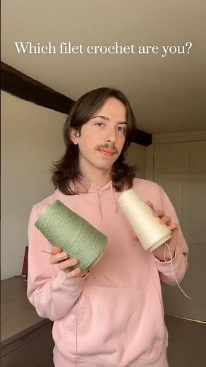 The two ways to filet crochet, which do you prefer?