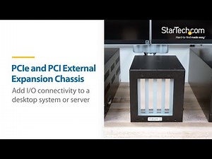 PCIe and PCI External Expansion Chassis | StarTech.com