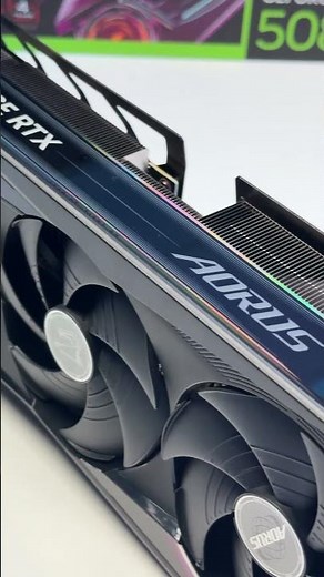 Experience the unstoppable power of the AORUS GeForce RTX™ 5080 MASTER 16G! 🚀
