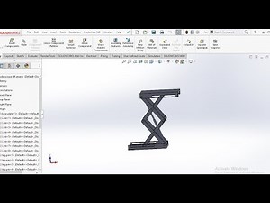 Hydraulic Scissor Lift | SOLID WORKS | IMPULSE