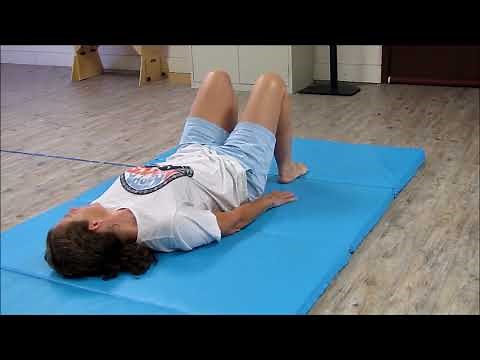 ATNR #1 Look Both Ways: Lying Down. Reflex integration exercise