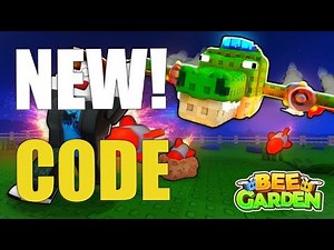 BEE GARDEN CODES 🐝[ROBLOX]🐝 | *NEW* WORKING CODE🐝