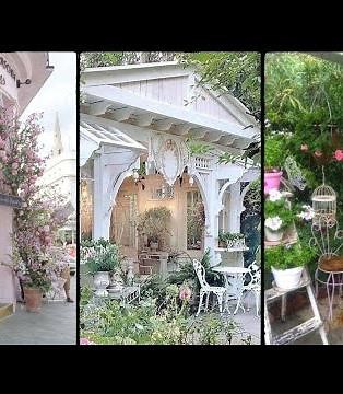 Shabby Chic Garden | Shabby Chic Outdoor Spaces