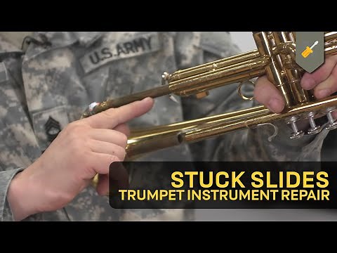 Stuck Slides: Trumpet Instrument Repair