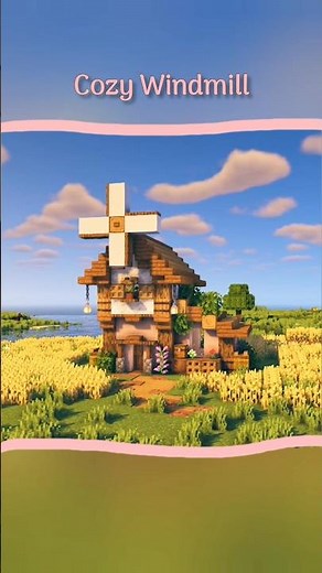 Minecraft | How to Build a Windmill 🍃