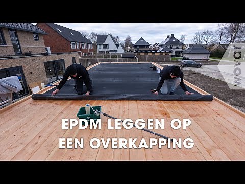 EPDM dakbedekking | Hoe leg je EPDM?