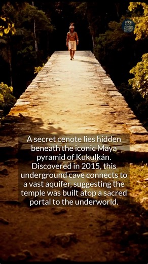 21K views · 374 reactions | The famous pyramid of Chichén Itzá was intentionally built over a hidden cenote. | Untold Ancient History | Facebook