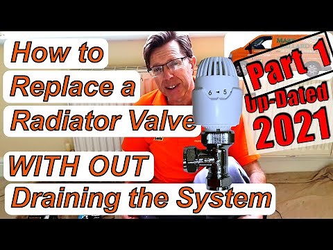 Replace a Leaking Radiator Valve with Out Draining the System. Professional Step by Step Guide