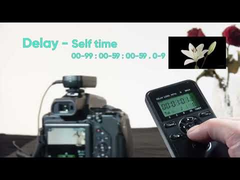 AODELAN WTR-2 Wireless Timer Lapse Intervalometer Remote Control