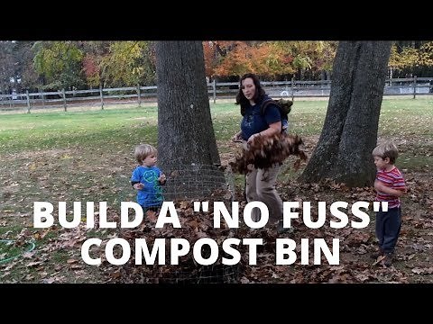 Building a Compost Bin [Quick Start to Composting Part 2]