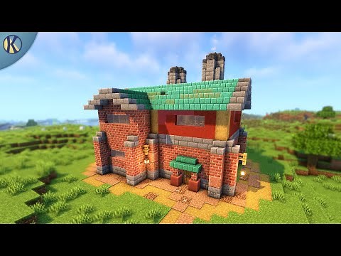 Minecraft - How to Build a Small Foundry / Factory - Tutorial