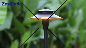 Pathway Lights Low Voltage, 5W 2200K/2700K/3000K/4000K/5000K 20 Inch Black, 12V LED Wired Low Voltage Landscape Lighting for Outdoor Yard Garden Walkway Driveway Pathway Path, ETL, Pack of 1