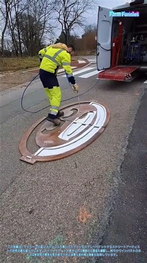 型抜きスプレーペイント：ストリートアーティストの技法