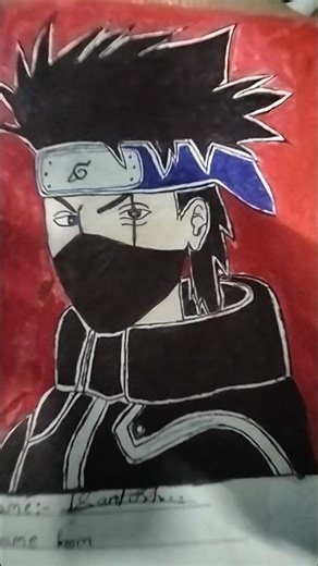How to Draw Kakashi (Naruto)