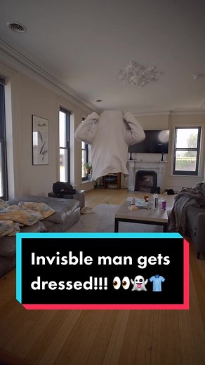 Desafío del Hombre Invisible: ¡Póngase Ropa!