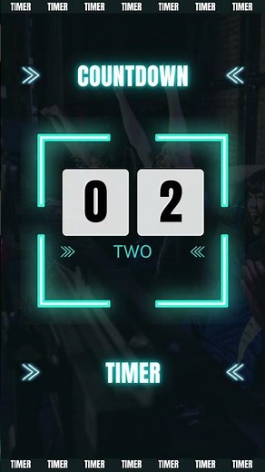 10 Seconds Countdown Timer With Voice Countdown