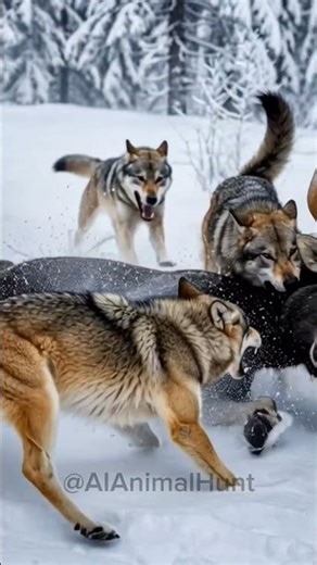 Moose vs Wolves: EPIC Winter Battle for Survival | Wildlife Short