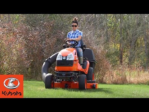 The Kubota T-Series Mower: Dependable, Comfortable, and Designed for More!