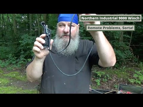 Winch Remote Problems and Fix!!! Northern Industrial 9000