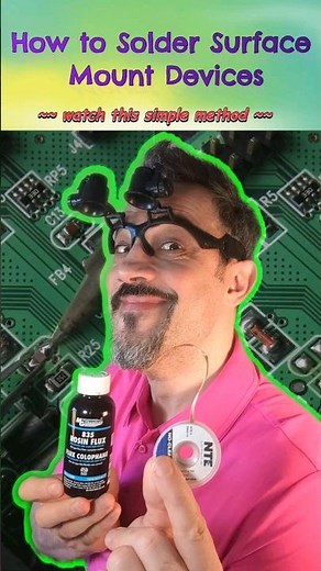 Master the art of how to solder surface mount devices the easy way!