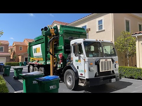 Brand New Waste Management Peterbilt 520 Mcneilus ZR Garbage Truck