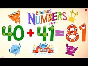 Endless Numbers 81 | Learn Number Eighty-one | Fun Learning for Kids