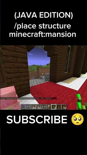 How to spawn structure using commands in Java edition #minecraft