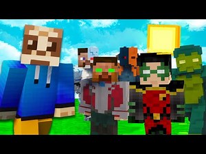 Teen Titans in Fisk Superhero mod Minecraft! Minecraft Superheroes