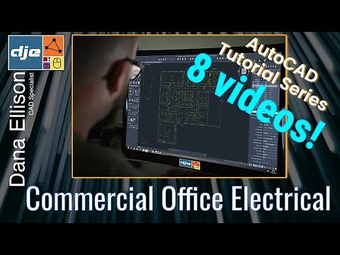 DJE.ca Commercial Building Electrical Drawings Tutorials - Panel Schedule - Part 1 of 8