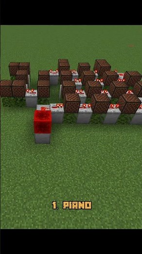 Note Block tutorial part 1, instrument note block #minecraft
