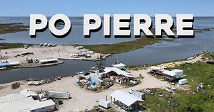 Popierre means poorman's pier or wharf. Trawling with a boat is one way, but using the tide currents with a popierre is another way. #DJRhett #YallCatchin #BayouLove | DJ Rhett