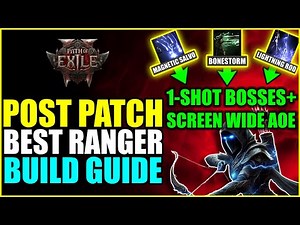 Path of Exile 2 | POST PATCH 33M+ DPS! Best Lightning Ranger Build! (PoE 2 Ranger Guide)