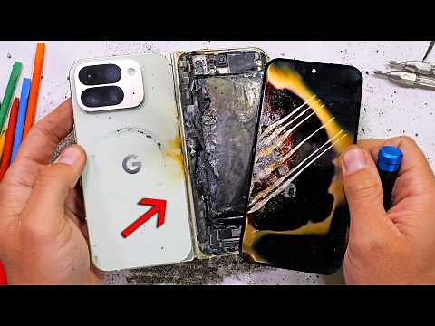 MY PIXEL 10 PRO FOLD EXPLODED -- CAUGHT LIVE ON CAMERA!