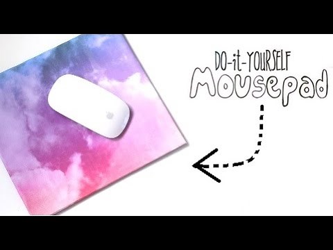 {DIY} Mouse Pad | Cardboard Storage