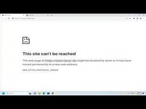 ERR_HTTP2_PROTOCOL_ERROR on Google Chrome [Fixed]