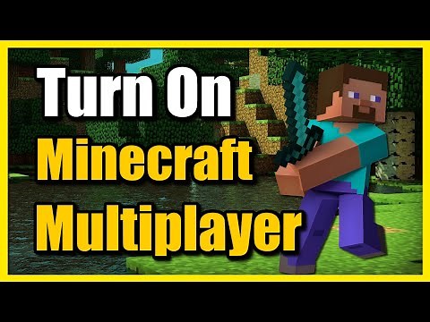 How to Turn On Multiplayer in Minecraft Bedrock Edition (Ps4, PS5, Xbox, PC, Switch)