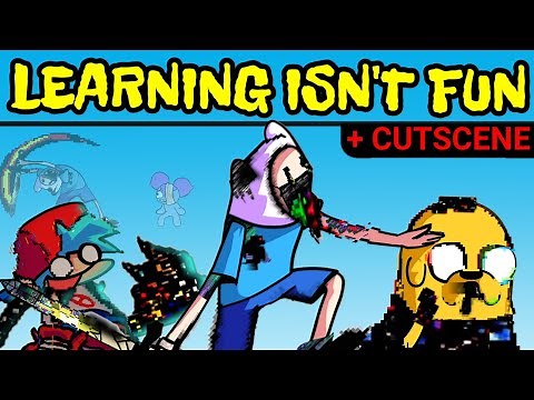 FNF VS Glitched Finn & Jake: Full Week | Technical Rhythm Showcase & Cutscenes