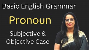 Pronoun | Subjective Case & Objective Case || English With Rani Ma'am #pronouns | English With RANI MAM